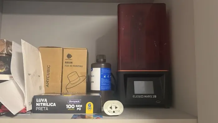 Impressora 3D de Resina + Equipamentos
