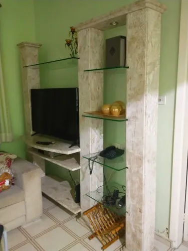 Estante em mármore travertino - Oportunidade. 