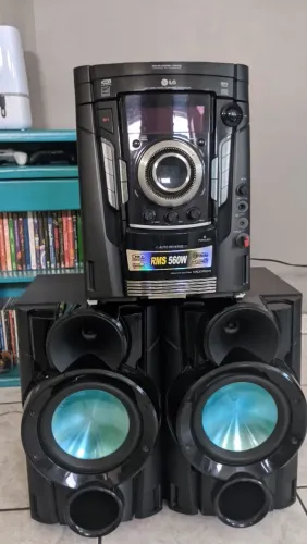 MINI SYSTEM LG - 560W RMS - Som TOP!!