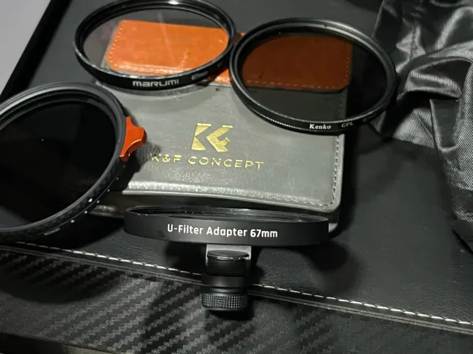 KIT FILTROS 67mm - ND, CPL, STARS E ETC