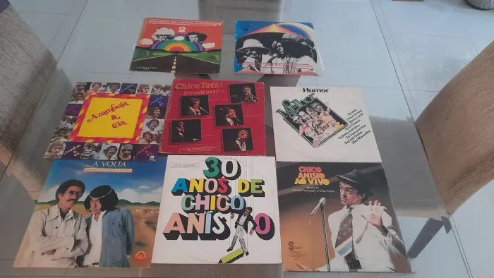 Coleção de Chico ansioso (discos de vinil)