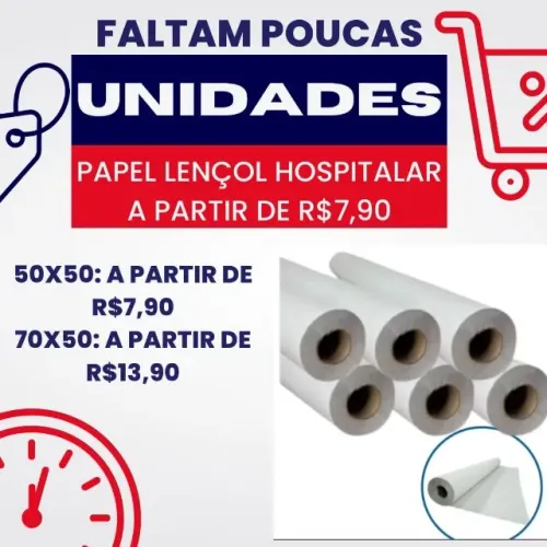Papel Lencol Hospitalar
