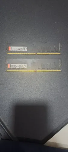 Memória RAM DDR4 2x4gb 2400mhz dual channel kingston