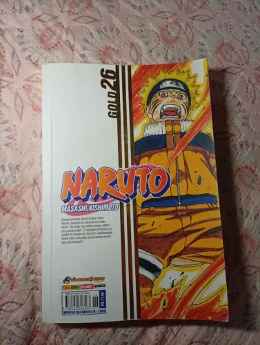 Manga Naruto Gold volume 26 o dia da separação