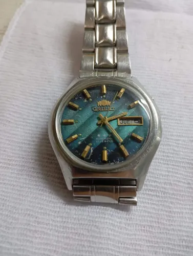 Relógio Orient masculino automático funcionando