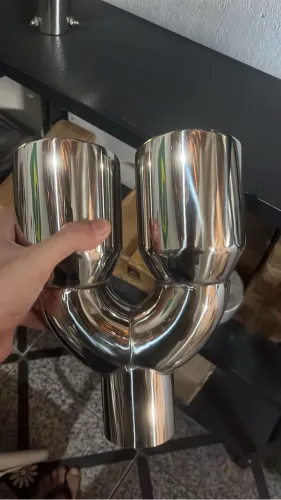 Ponteira dupla 3.5 polegadas