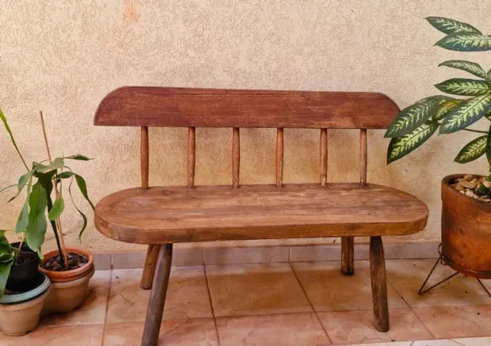 Banco de Madeira Jardim