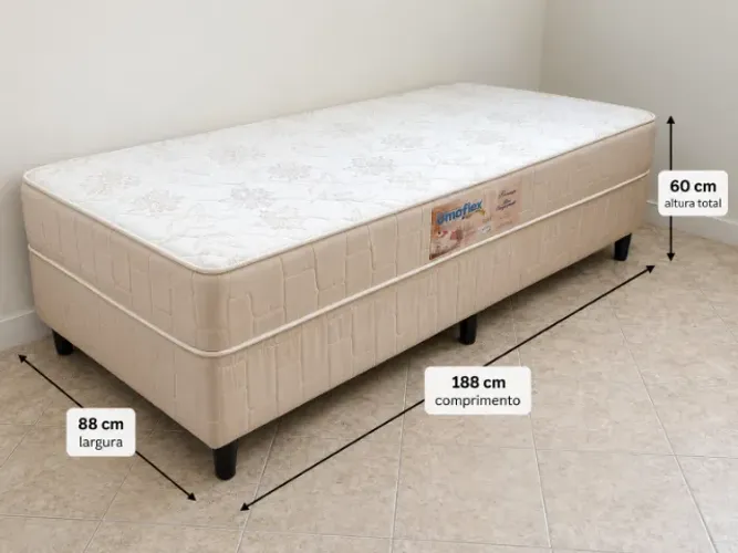 Cama box  de solteiro