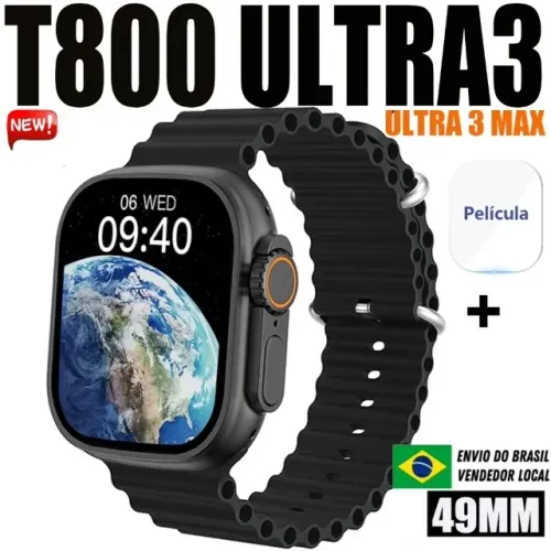Mais Vendido! T800 Ultra 3 MAX Série 10 | Achadinho Shopee | Promoção