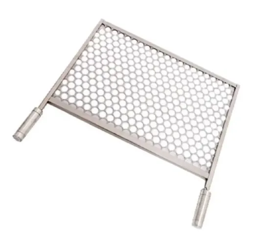 Grelha moeda 100% inox