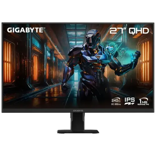 Monitor Gamer Gigabyte GS27QX 27" QHD IPS 240Hz / 1Ms - Preto
