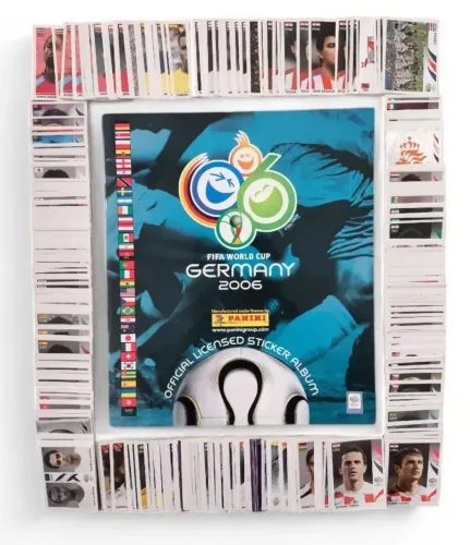 Álbum COPA do mundo 2006 + set completo para colar Excelente estado