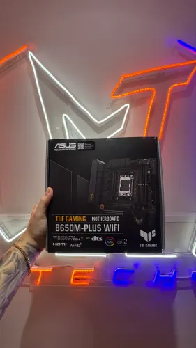 Placa mãe B650m-plus Wi-Fi Asus tuf gaming
