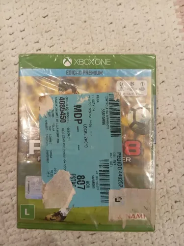 Jogo futebol lacrado xbox one