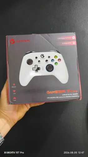 Vende novo lacrado Gamesir T4 Pro Branco - Joystick - Controle de Jogo