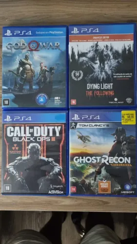 Jogos de PS4 à Venda - Ótimo Estado!