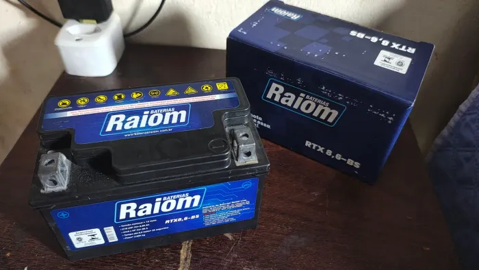 ? Bateria Raiom RTX 8.6-BS - Nova na Caixa ?