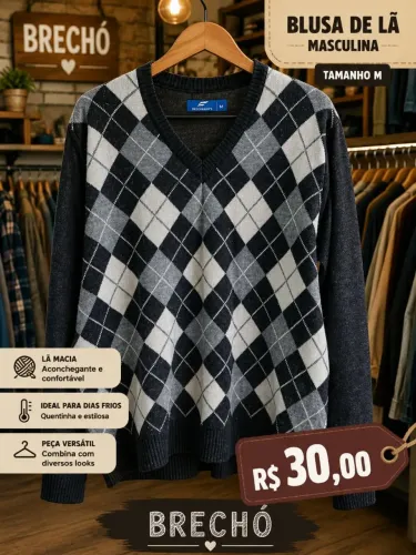Blusa masculina M