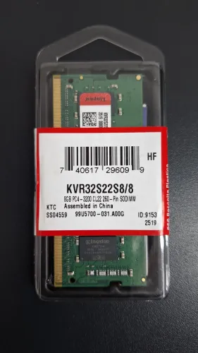 Memoria ram ddr4 8gb 3200mhz notebook