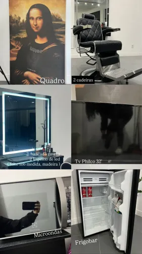 Oportunidade móveis Barbearia completa