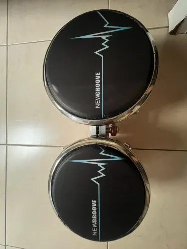 BONGÔS + SUPORTE NEW GROOVE