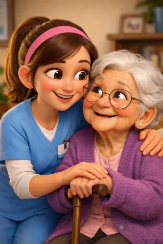 Cuidadora de idosos