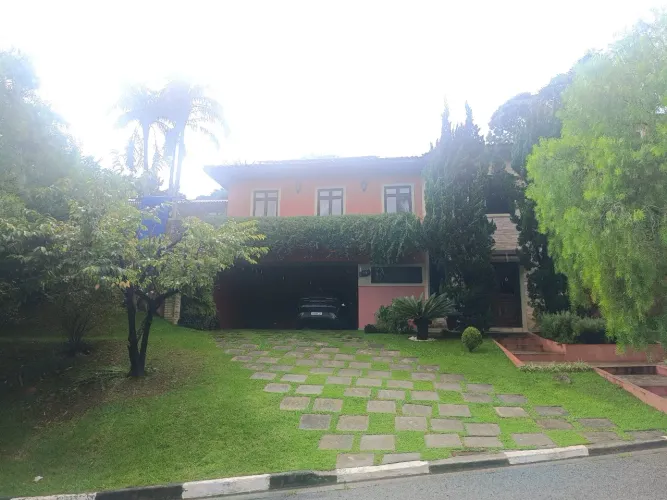 Imóvel de luxo em condomínio no Jardim Indaiá, Embu das Artes-SP: 4 quartos, 3 suítes, 3 s