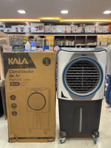 CLIMATIZADOR KALA 100 LITROS COM 3 VELOCIDADES * *?