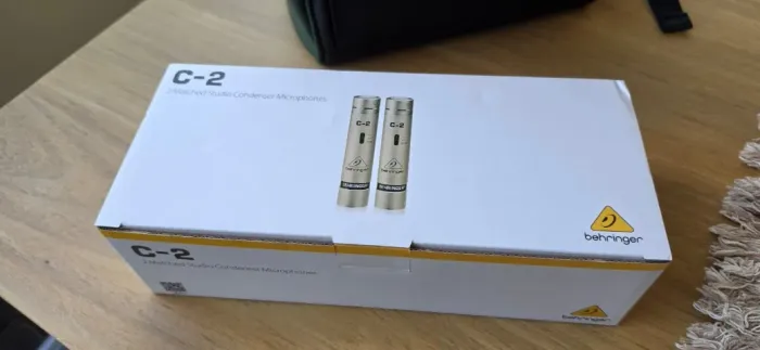 Microfones Behringer C-2 Condensador Cardioide cor prateado