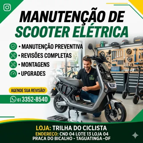 Revisão Reparo Scooter 