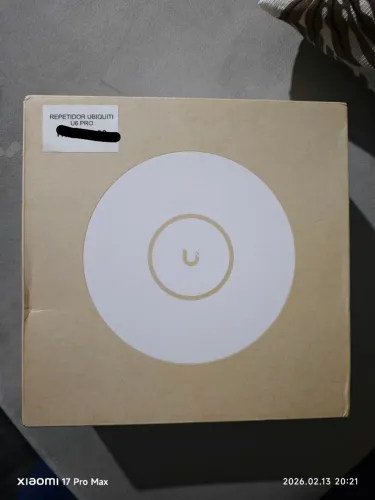REPETIDOR UBIQUITI U6 PRO NOVO NA CAIXA