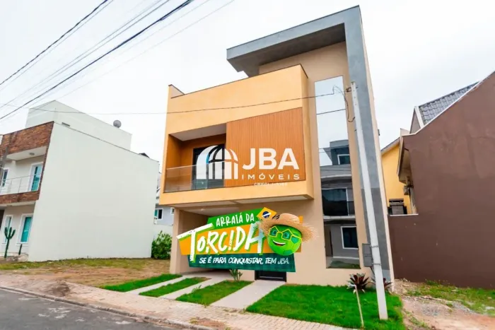 CASA EM CONDOMÍNIO 232M² COM 3 SUÍTES E TERRAÇO