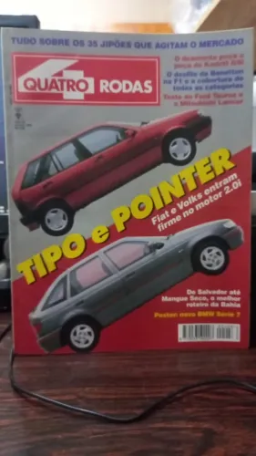 revista 4 rodas edição VW Pointer vs Tipo