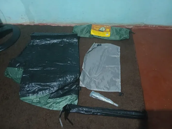 Barraca de Camping Koala 2 Pessoas Poliéster e Fibra de Vidro Guepardo