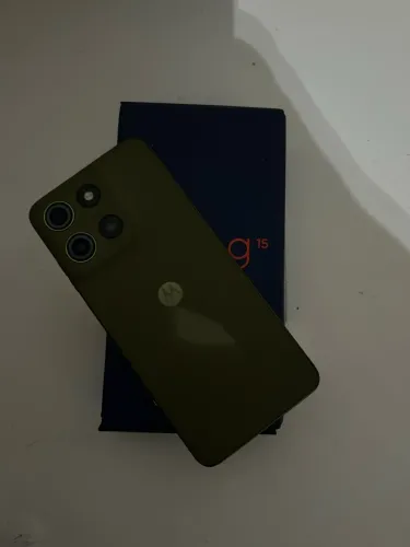 Moto G15 256 GB, Estado de novo, Caixa e nota