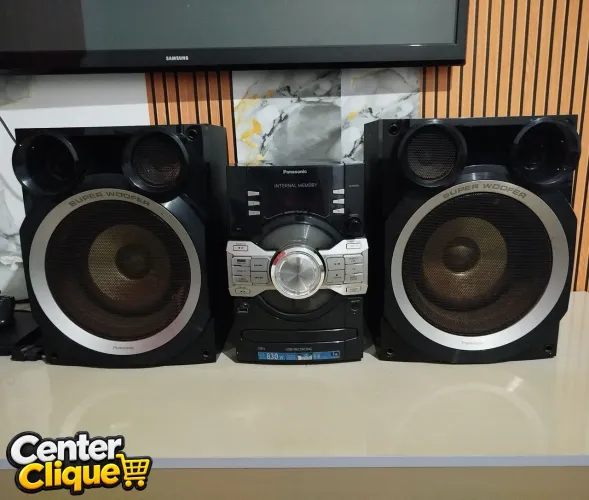 Mini System 830Rms de Potência: Retirar no Aero Rancho!