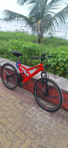 Bike Colli, modelo Play / GPS de dupla suspensão (Full Suspension) com aro 26