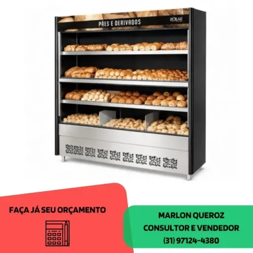 Expositor de Pães 2,1M Polar