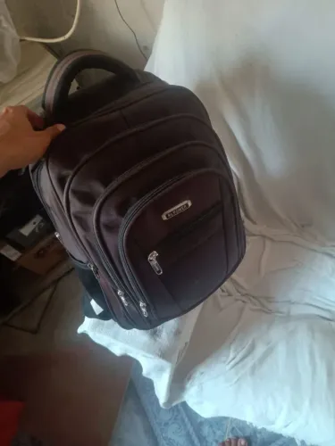 V/MOCHILA MARROM TAMANHO GRANDE