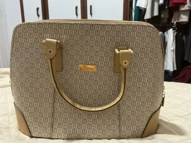 Bolsa couro Mônica Sanches