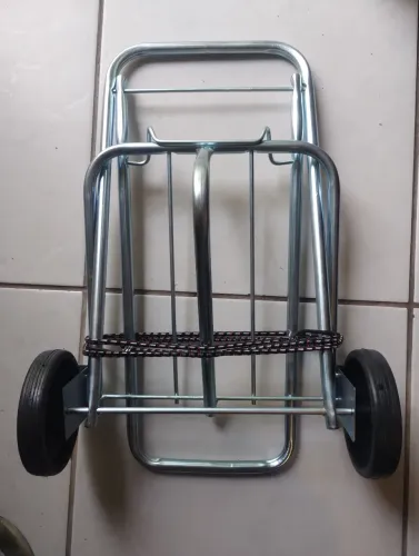 Carrinho maleiro de mão dobrável 60kg.