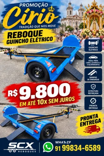 Promoção Reb guincho Elétrico asa delta