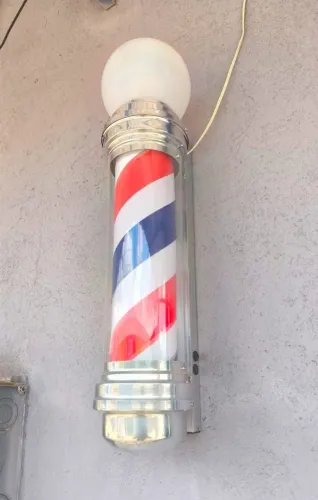 Poste De Barbeiro/Barbepole 65cm 110w Cor Tradicional - 5 meses de uso apenas!!!