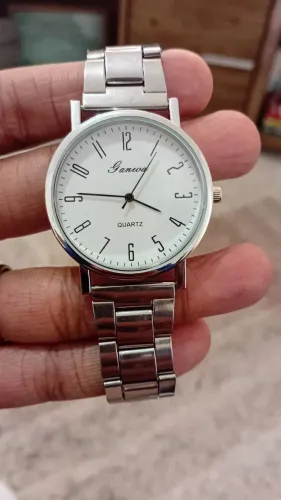 Relógio prata masculino