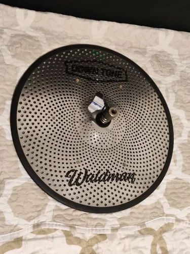 Pad de hi-hat Dual zone 14" Waldman (Edrum Midi) + IR hhc  para bateria eletrônica 