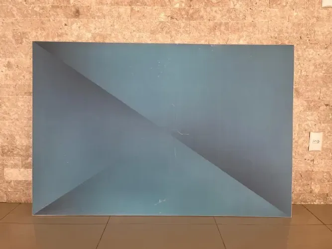 Quadro de Parede Minimalista e Geométrico - Edição Exclusiva de Alta Costura (1,50m x 1,00