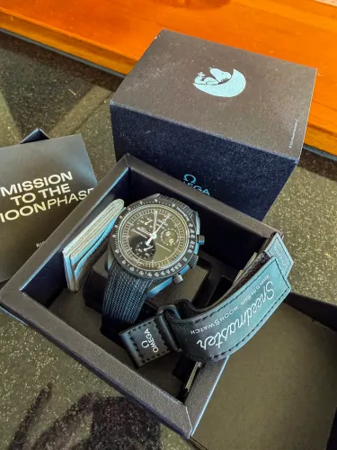 Relógio Omega x Swatch Original
