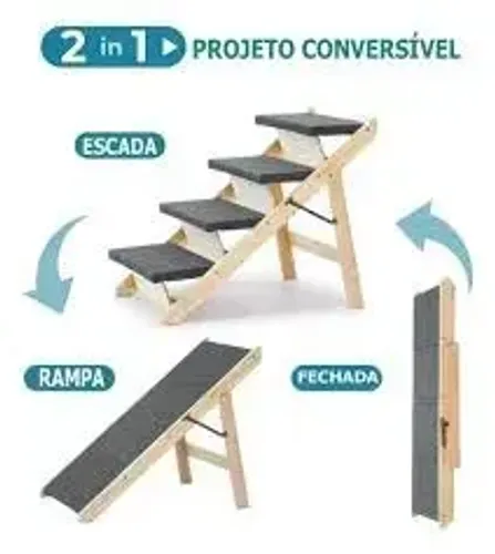 ESCADA /RAMPA PARA PETS - *