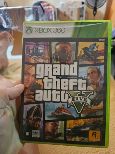Jogo Original GTA V - Xbox 360 - usado