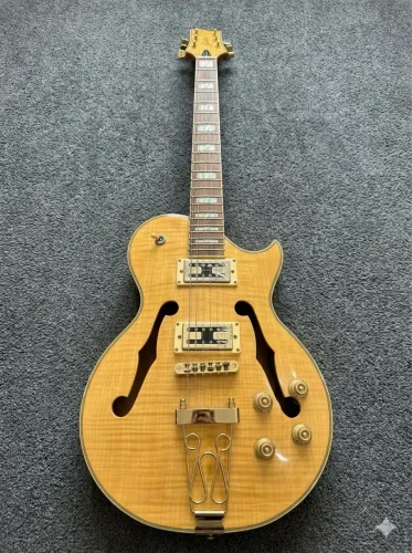 Guitarra Semi-acústica Golden Gsh 570 Les Paul - Impecável
